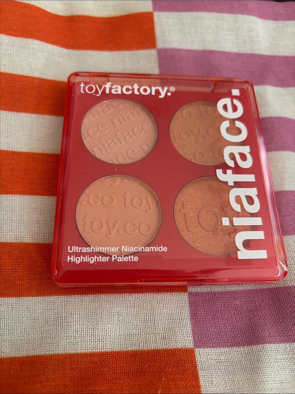 toyfactory Niaface Ultrashimmer Highlighter Palette